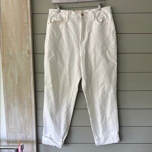 Universal Thread 90s Vintage Straight Jeans – White – Size 12R